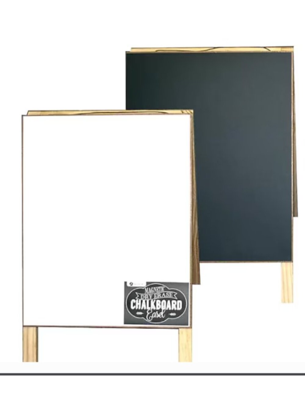 Magnetic Dry Erase & Chalkboard Easel 8x12 Sealed Hampton Art NEW